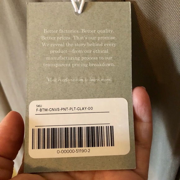 NWT New Everlane Put-together Pleat Pant Clay 00 - Picture 6 of 9